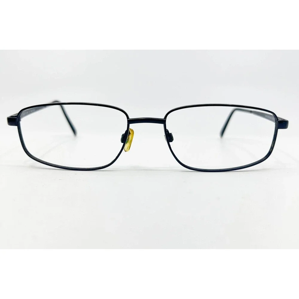 Structure Eyeglass Frames Mens Matte Black SR 604 Rectangle 57-18-135
